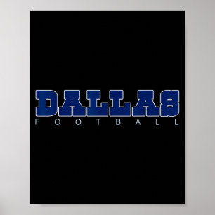 Srts Fans Dallas Football Dfw City Clic  Poster