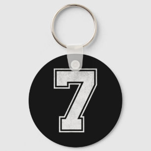 Srts Jersey Number 7 Nge Fan Team Player Birthday Key Ring