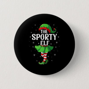 Srty Elf Christmas Girls Women Elf Squad Xmas Fami 6 Cm Round Badge