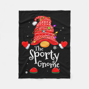 Srty Gnome - Xmas Family Matching Funny Christmas Fleece Blanket