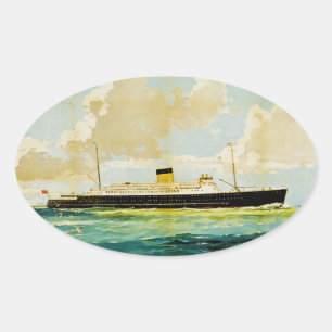 ss Arnhem Oval Sticker
