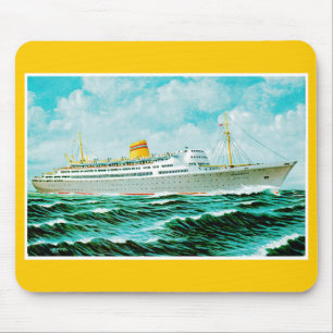 ss Bergensfjord at Sea Mouse Mat