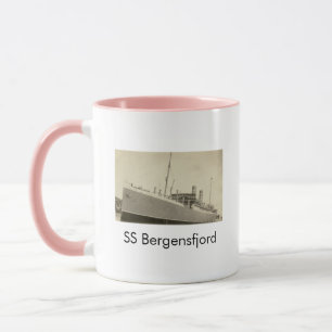 SS Bergensfjord Norwegian Ship Coffee Mug