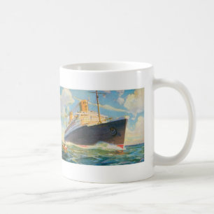SS Bremen at Sea Coffee Mug