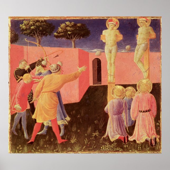 SS. Cosmas and Damian Poster (Front)