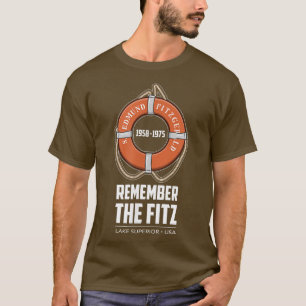 SS Edmund Fitzgerald Lake Superior Iron Ore Detroi T-Shirt