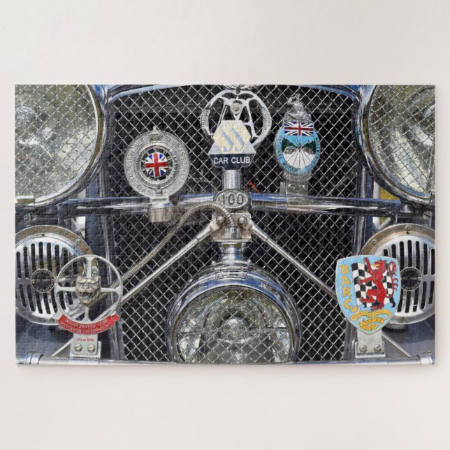 SS Jaguar 100. Jigsaw Puzzle (Horizontal)