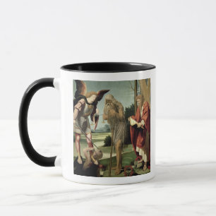 SS. Michael, Andrew and Onuphrius (oil on panel) Mug