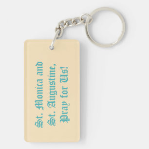 SS. Monica and Augustine at Ostia (SAU 047) Key Ring