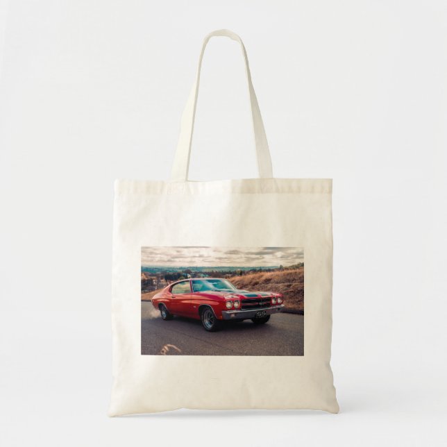 SS Muscle car Tote Bag (Front)