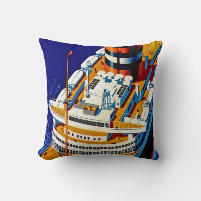 SS Nieuw Amsterdam Cushion (Front)