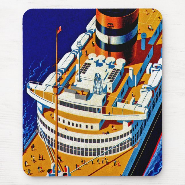 SS Nieuw Amsterdam Mouse Mat (Front)