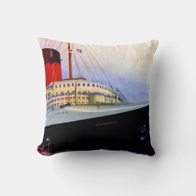 ss Normandie Cushion (Front)