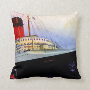 ss Normandie Cushion