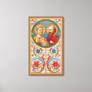 SS. Peter and Paul, Apostles (JMAS 01) Canvas Print