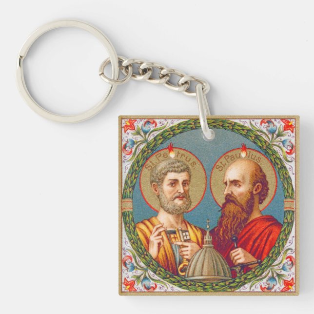 SS. Peter and Paul, Apostles (JMAS 01) Key Ring (Front)