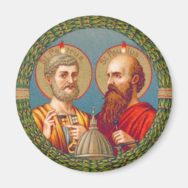 SS. Peter and Paul, Apostles (JMAS 01) Magnet (Front)