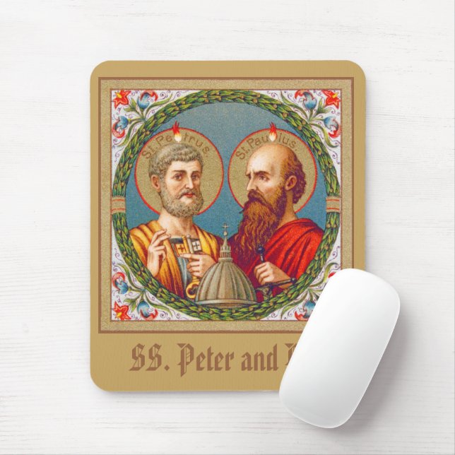 SS. Peter and Paul, Apostles (JMAS 01) Mouse Mat (With Mouse)