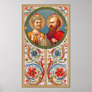 SS. Peter and Paul, Apostles (JMAS 01) Poster