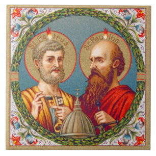 SS. Peter and Paul, Apostles (JMAS 01) Tile