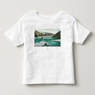 SS Spokane Steamer Passing by Glacier Toddler T-Shirt