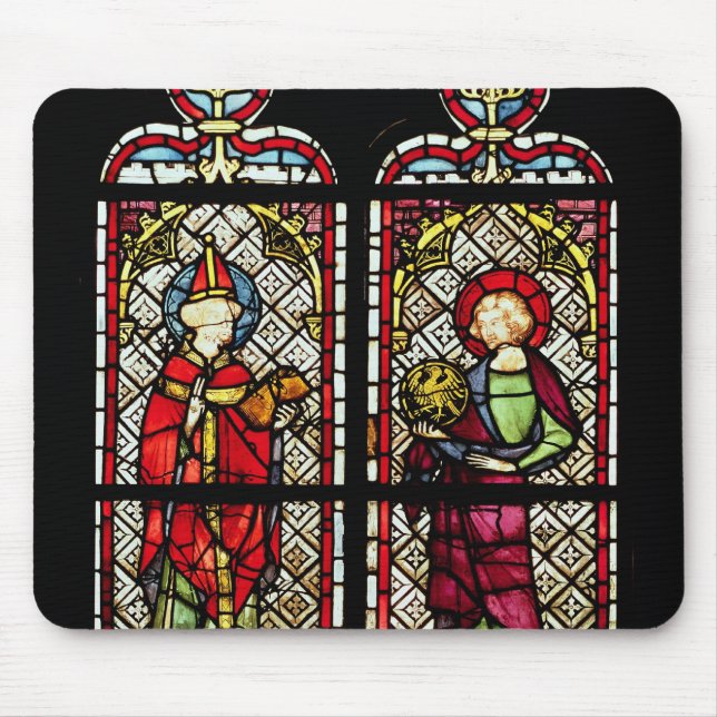 SS. Sylvester and John the Evangelist Mouse Mat (Front)