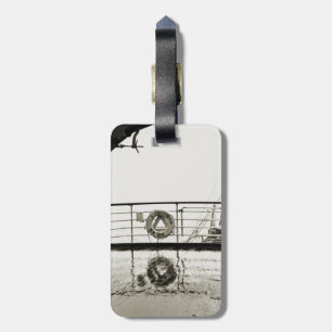 SS Washington Luxury Liner Cruise Ship 1930's Deck Luggage Tag