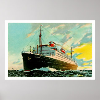 SS Washington Poster