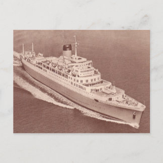 SS Windsor castle,  Union Castle Line Postcard