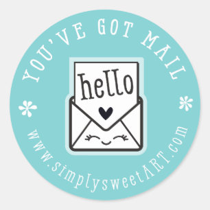 SSA STICKER - you've got mail - mint