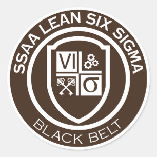 SSAA BLACK BELT STICKER