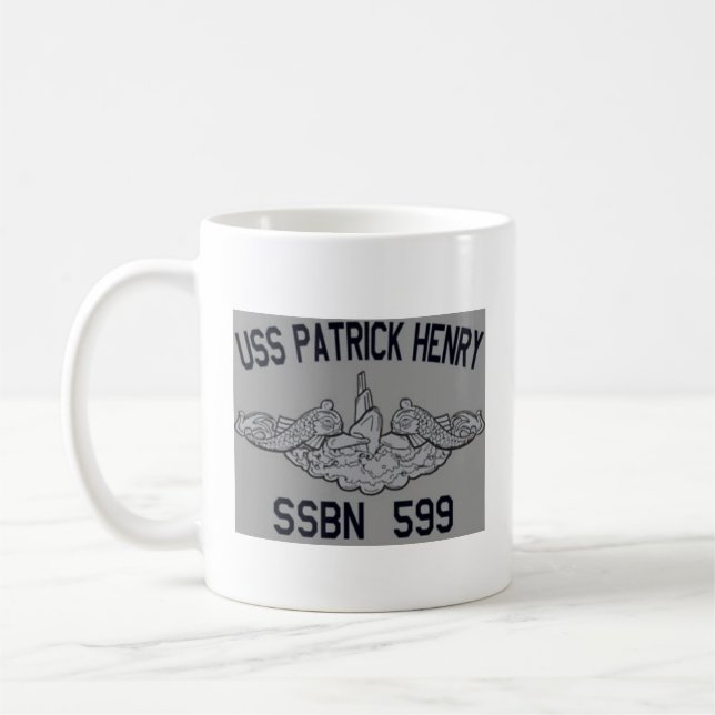 SSBN 599 USS Patrick Henry (SSBN-599) Mug (Left)
