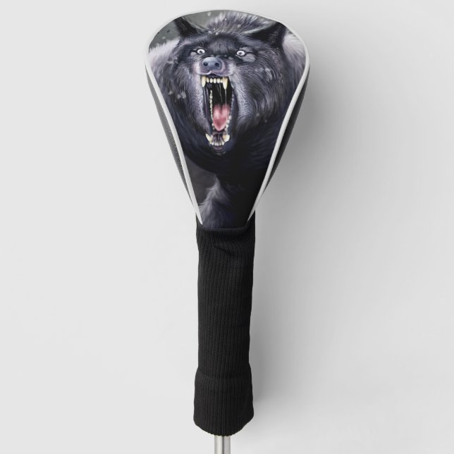 sscary werewolf golf head cover (Front)
