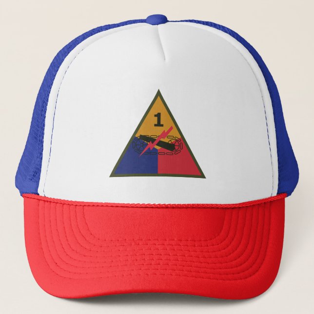 SSI - 1st Armoured Division X 300 Trucker Hat (Front)