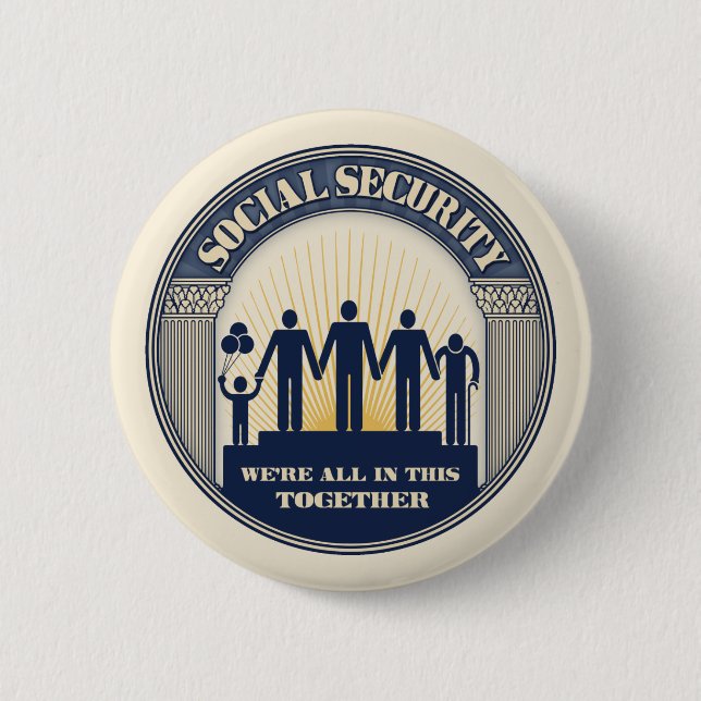SSI 6 CM ROUND BADGE (Front)