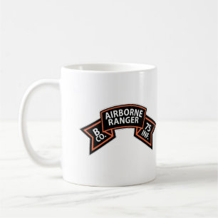 SSI - B Co 75th Infantry (Ranger) Scroll Coffee Mug