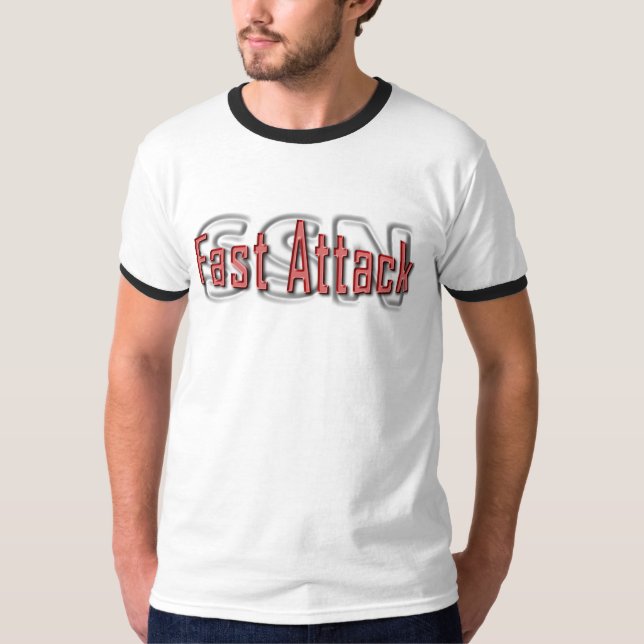 SSN Fast Attack T-Shirt (Front)