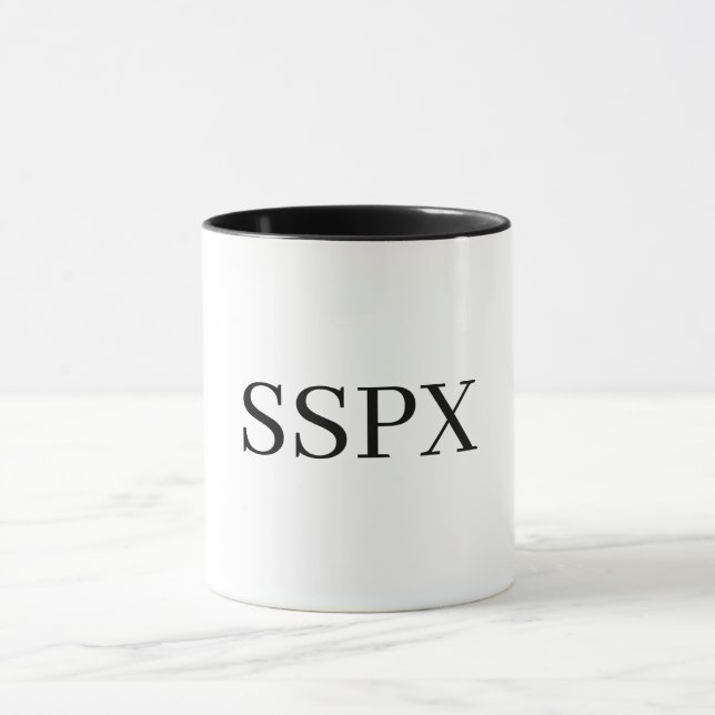 SSPX Mug (Center)