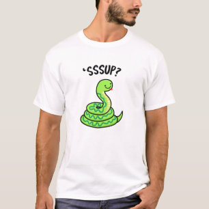 Sssup Funny Hissing Snake Pun  T-Shirt