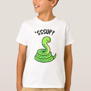 Sssup Funny Hissing Snake Pun  T-Shirt