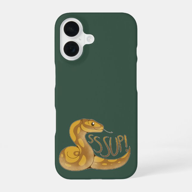 SSSup! iPhone 16 Case (Back)