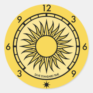 SST Logo Round Sticker With Text