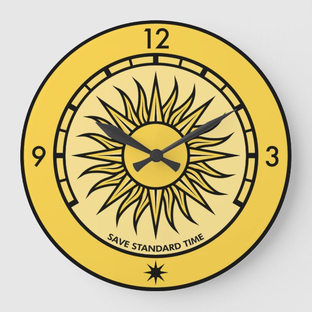 SST Logo Wall Clock (Front)