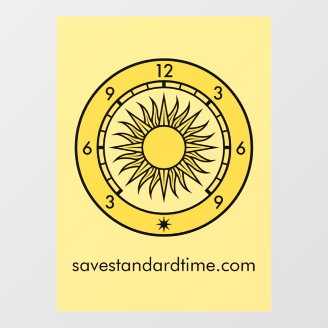 SST Logo Window Cling With Website (Sheet)