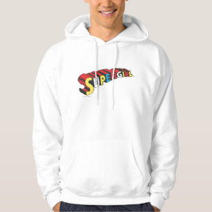 SSupergirl Colorful  Logo Hoodie