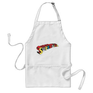 SSupergirl Colourful  Logo Standard Apron