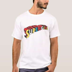 SSupergirl Colourful Logo T-Shirt