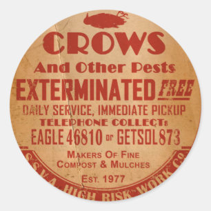 SSVA High-Risk Work Co Classic Round Sticker