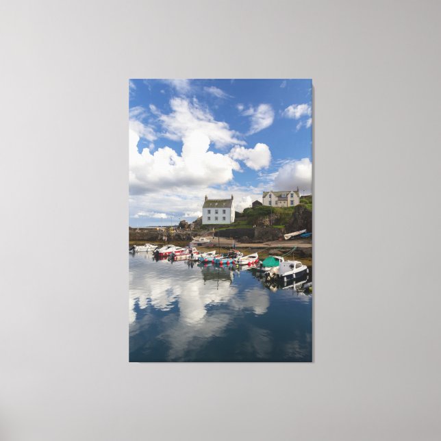 St Abbs, Scotland Canvas Print (Front)