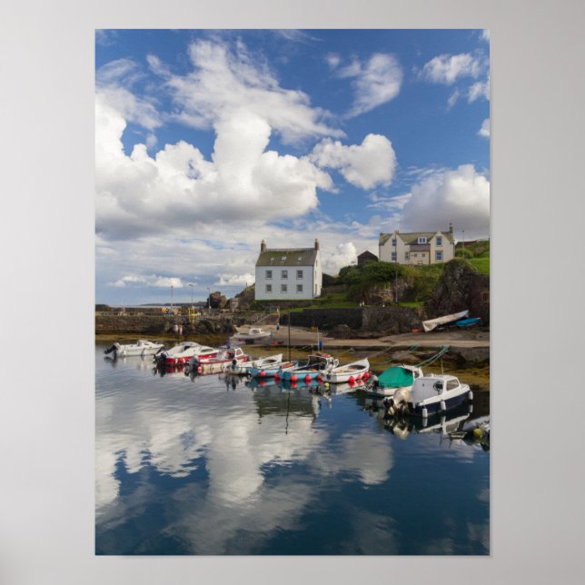 St Abbs, Scotland   Poster (Front)